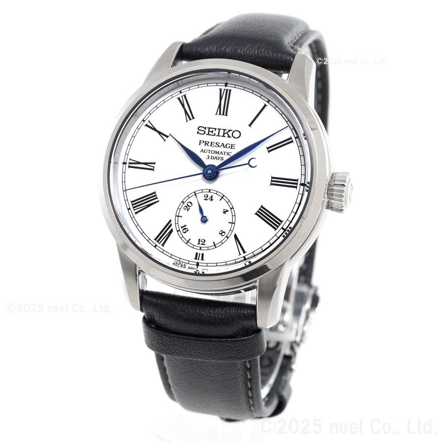 SEIKO プレザージュ ホワイト琺瑯ダイヤル 自動巻き 自動巻腕時計・セイコー プレザージュ「琺瑯ダイヤル」｜世界水準の
