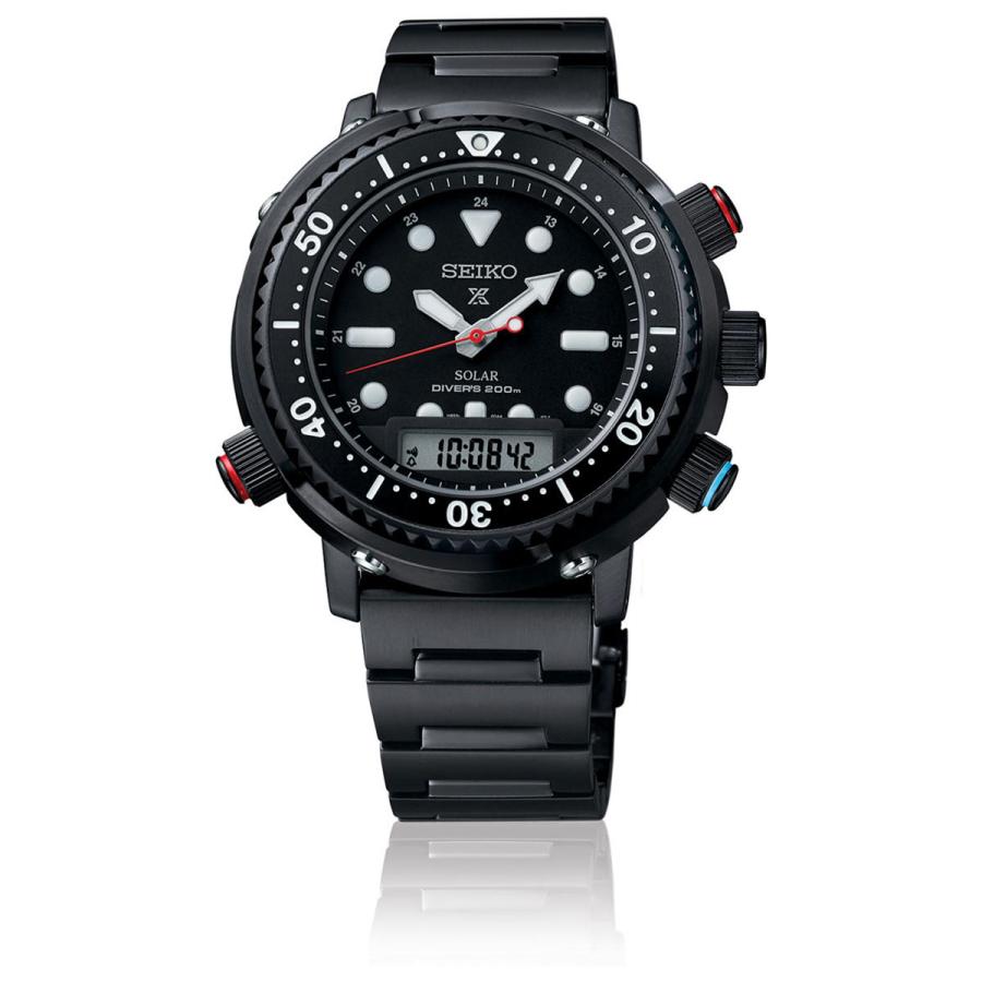 【極美品】 セイコー プロスペックス ダイバー ソーラー ハイブリッドダイバーズ 40周年記念 限定 腕時計 SBEQ011 SEIKO 【ZYX9032976756】(32384円)