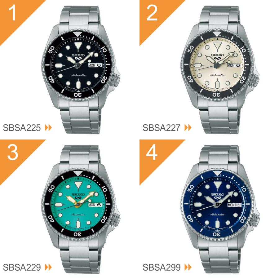 セイコー5 スポーツ SEIKO 5 SPORTS 腕時計 セイコーファイブ スポーツ SBSA225 SBSA227 SBSA229 SBSA299の画像