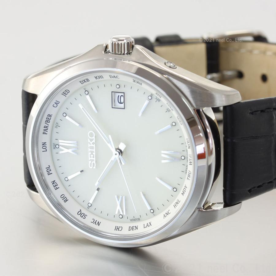 セイコー セレクション ソーラー 電波時計 腕時計 メンズ SBTM295 