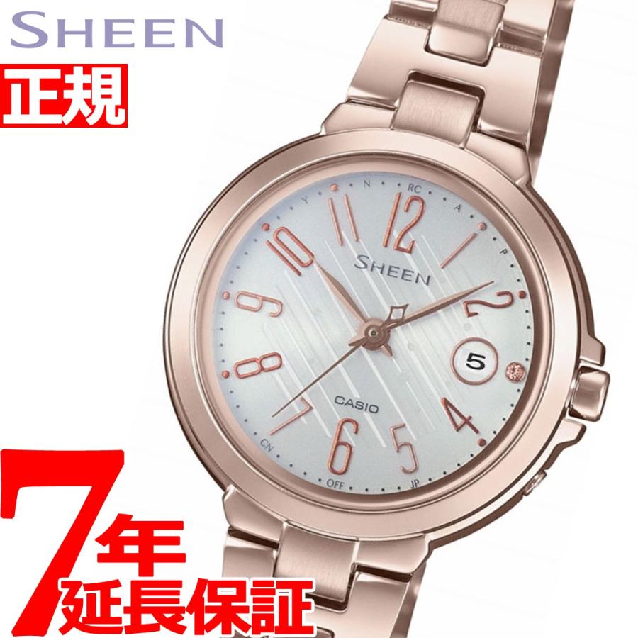 店内ポイント最大35倍 カシオ シーン Casio Sheen 電波 ソーラー 電波時計 腕時計 レディース Shw 5100cg 7ajf Neel Paypayモール店 通販 Paypayモール