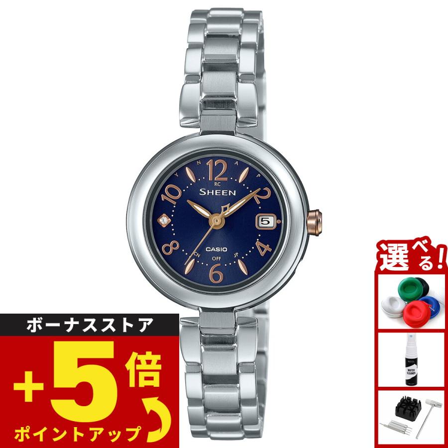 【稼働】CASIO SHEEN 腕時計 クォーツ SHW-7100TD-2AJF SHEEN（CASIO） カシオ シーン チタンモデル SHW-7100TD-2AJF