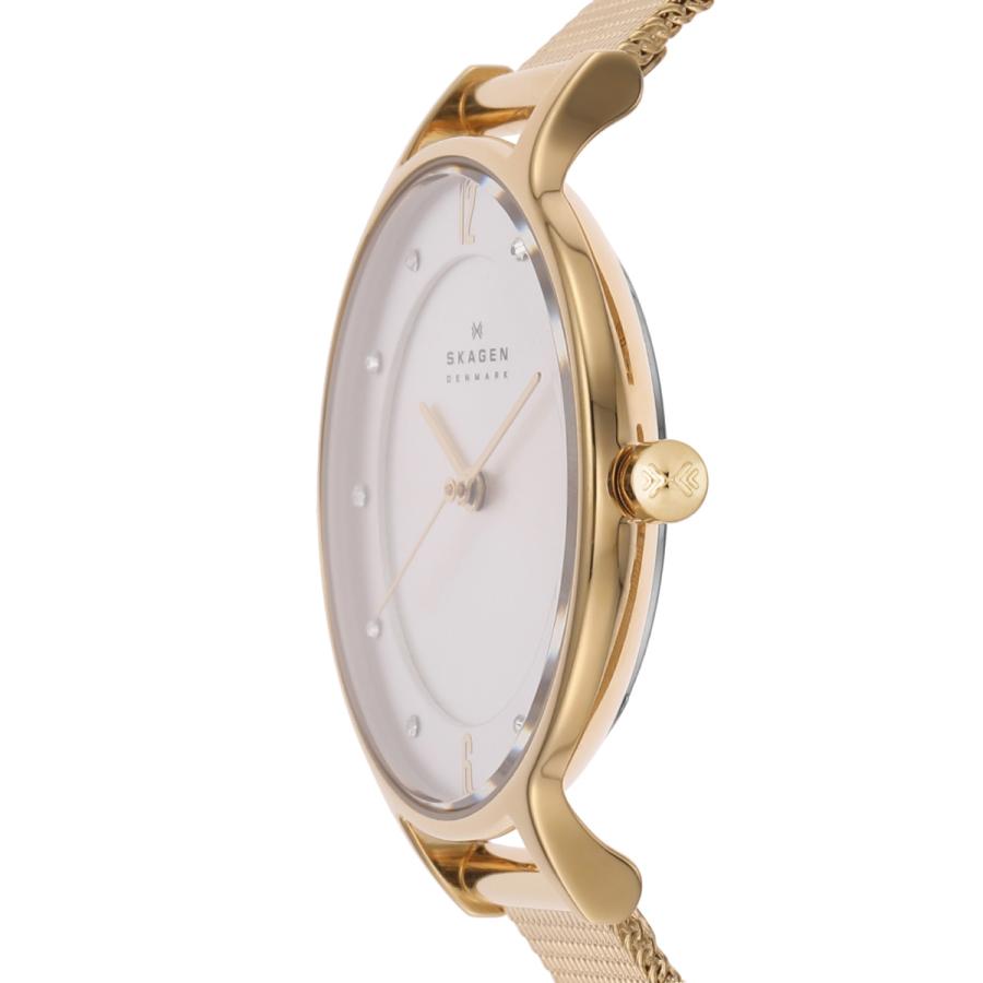 SKAGEN（スカーゲン） 腕時計 レディース ANITA LILLE ゴールドトーン