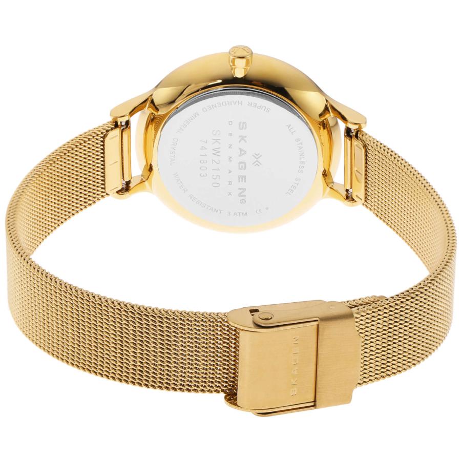 SKAGEN（スカーゲン） 腕時計 レディース ANITA LILLE ゴールドトーン