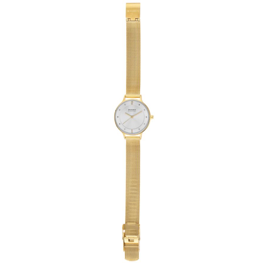 SKAGEN（スカーゲン） 腕時計 レディース ANITA LILLE ゴールドトーン