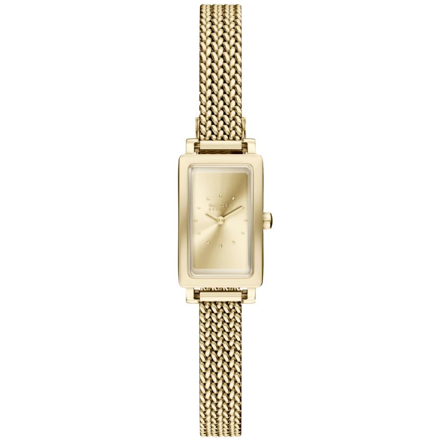 Skagen スカーゲン 腕時計 クォーツ  SS/ SKW2142   ゴールドカラー レディース / 240001198381 SKAGEN スカーゲン レディース 腕時計 ゴールド 新品電池 稼働品