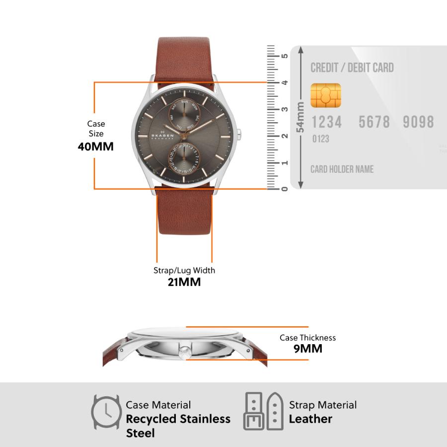 HOLST スカーゲン SKAGEN 腕時計 メンズ クロノグラフ マルチ 
