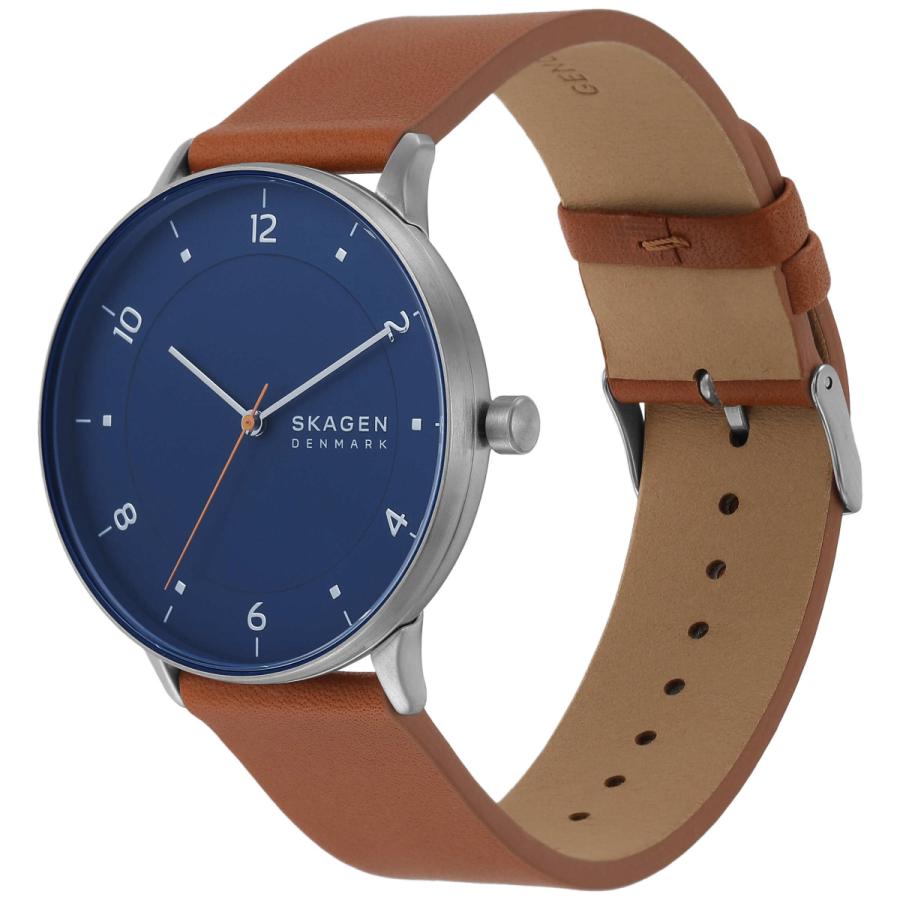 SKAGEN（スカーゲン） 腕時計 メンズ RIIS 三針 ミディアムブラウン 