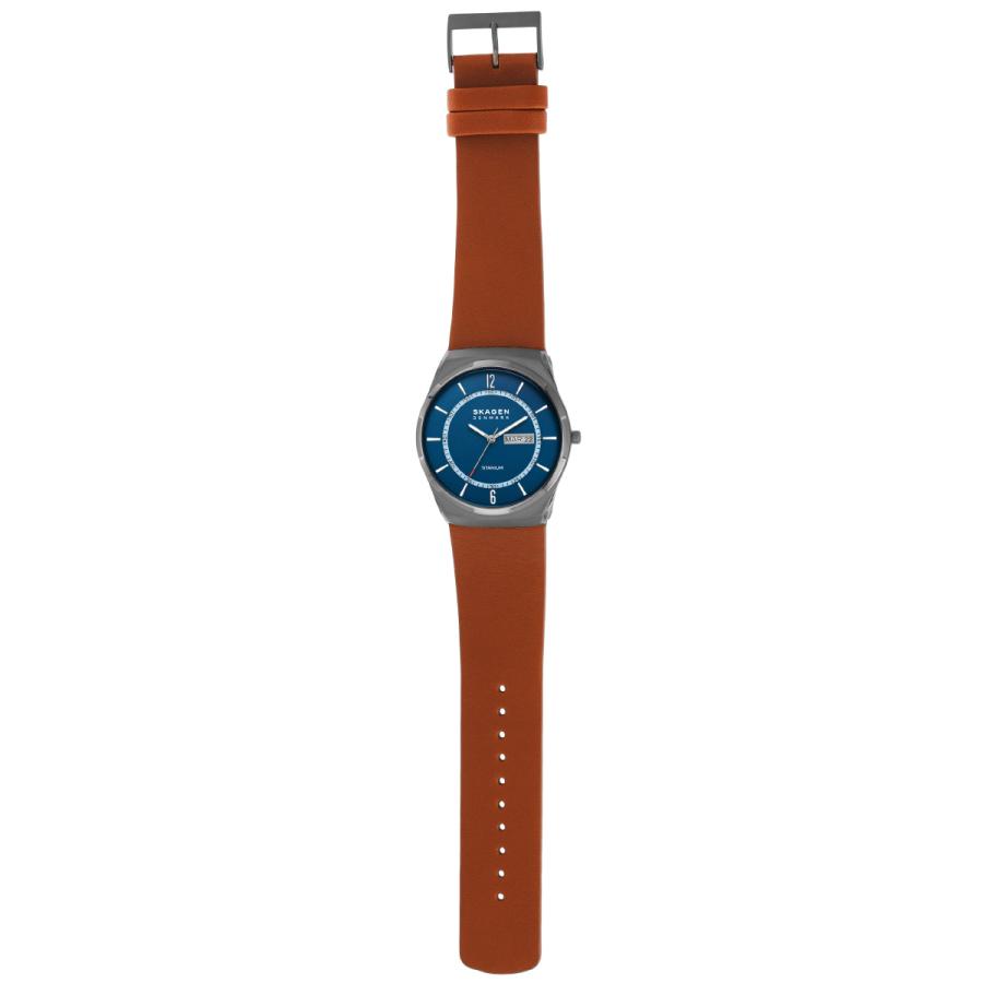 SKAGEN（スカーゲン） 腕時計 メンズ MELBYE TITANIUM 三針デイデイト 