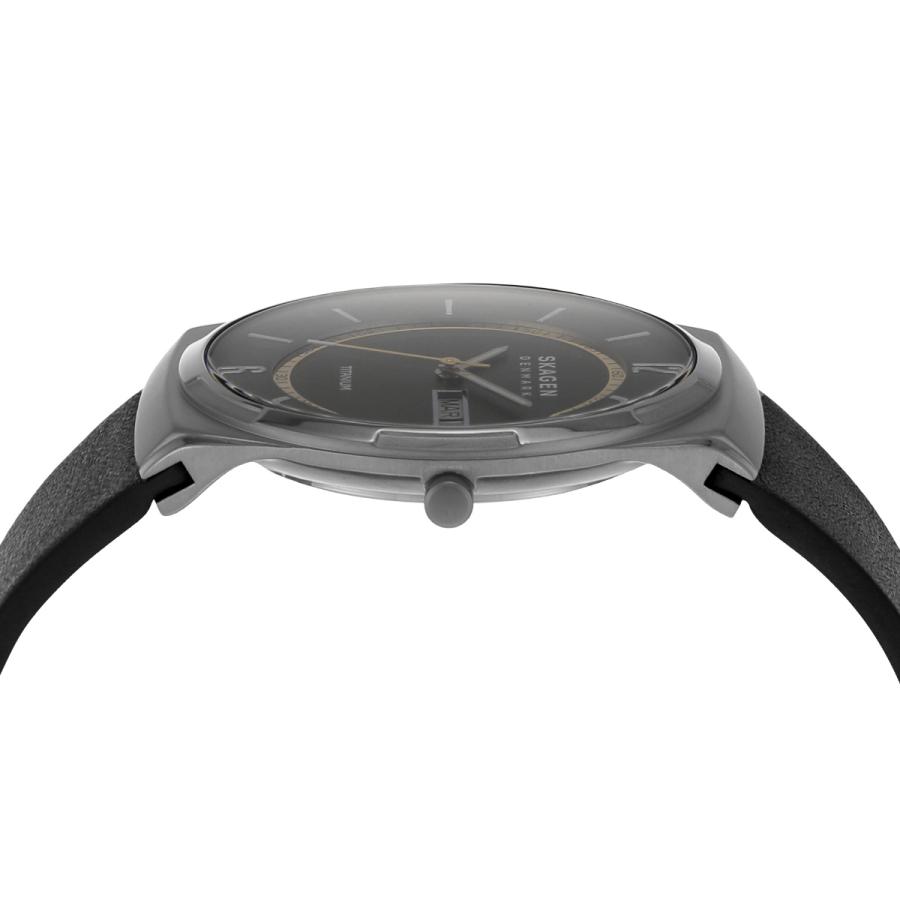 SKAGEN（スカーゲン） 腕時計 メンズ MELBYE TITANIUM 三針デイデイト