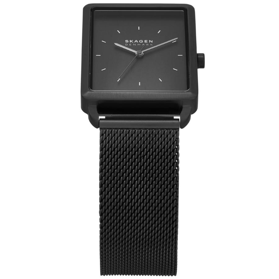SKAGEN（スカーゲン） 腕時計 メンズ HAGEN 三針 ブラック ステンレス