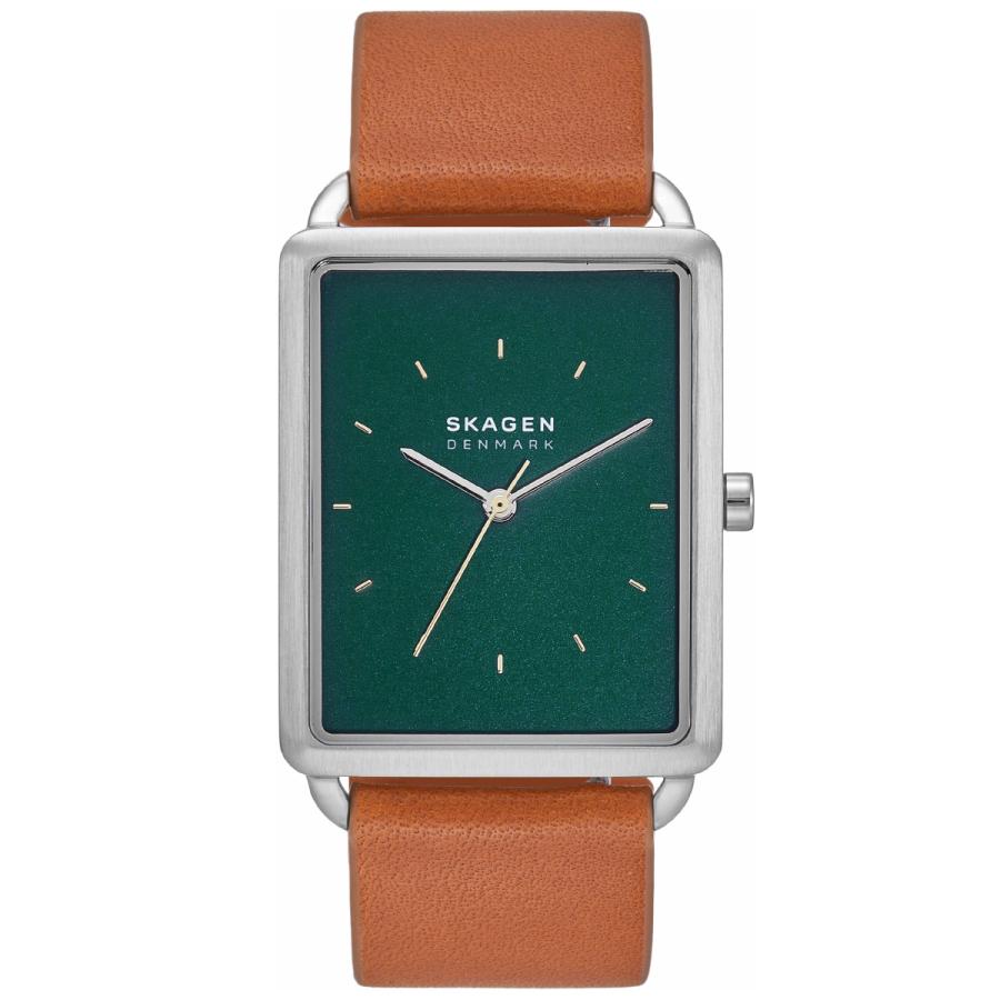 SKAGEN（スカーゲン） 腕時計 メンズ HAGEN 三針 ブラウン レザー