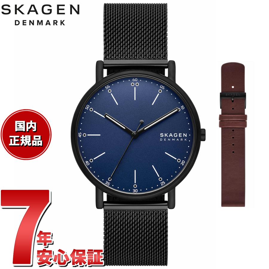 SKAGEN（スカーゲン） 腕時計 メンズ SIGNATUR 三針 メッシュウォッチ