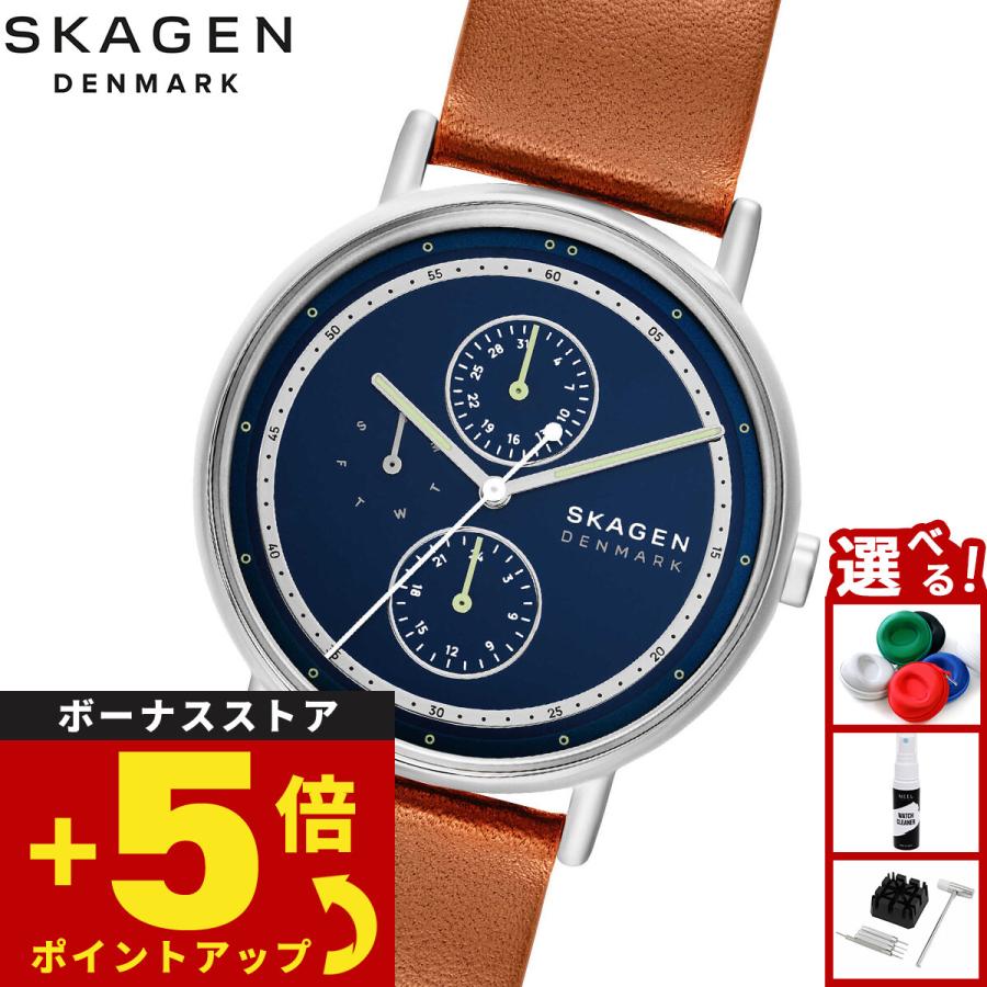 SIGNATUR （ノベルティー付き）スカーゲン SKAGEN 腕時計 メンズ