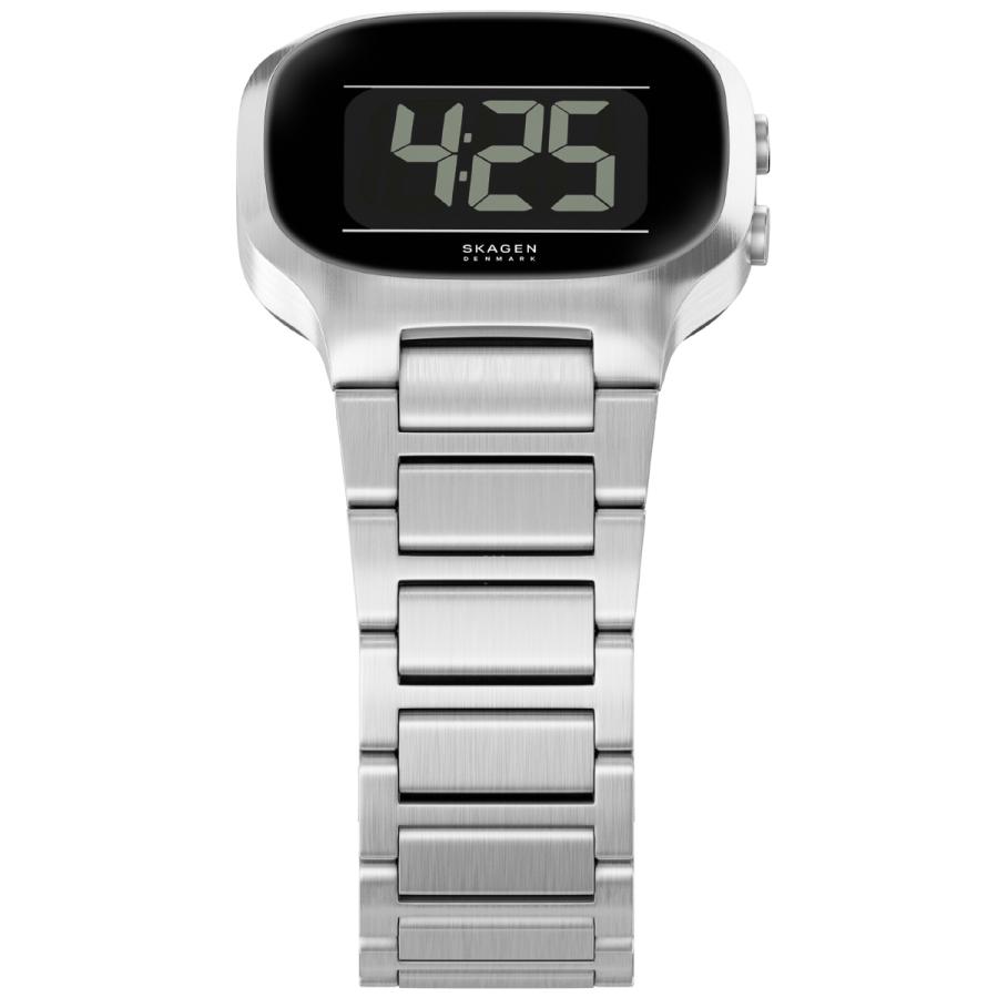 Skagen スカーゲン クォーツ  チタン/マットシルバー 16LGMT   シルバーカラー メンズ / 240001182315 SKAGEN（スカーゲン） 腕時計 メンズ クロノグラフ グレー シルバー