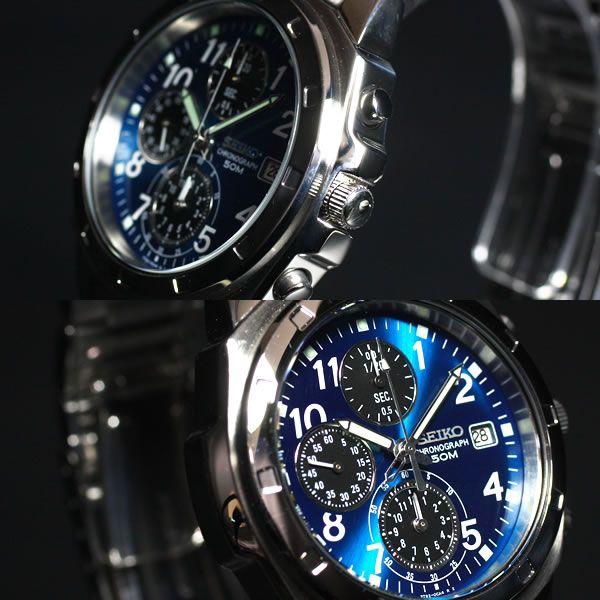 SEIKO セイコーSEIKO 逆輸入 クロノグラフ SND193 : neel