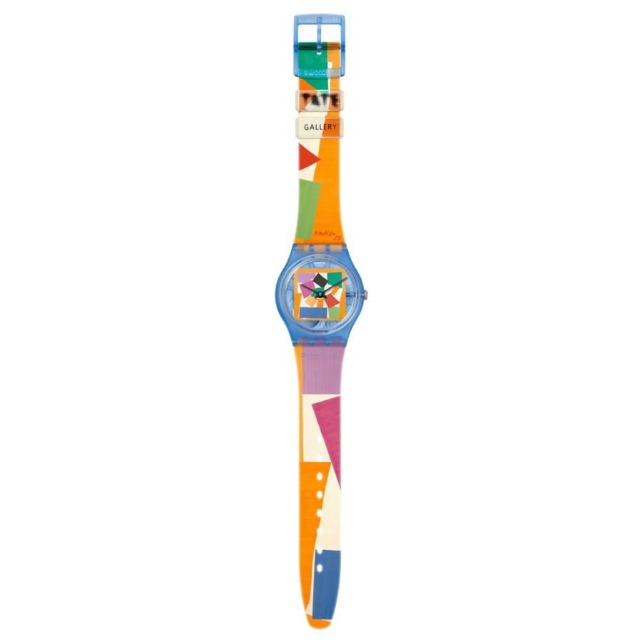 swatch スウォッチ MATISSE'S SNAIL マティス 腕時計 オリジナルズ GENT BIOSOURCED SO28Z127 Swatch × Tate Gallery Swatch Art Journey｜neel｜03