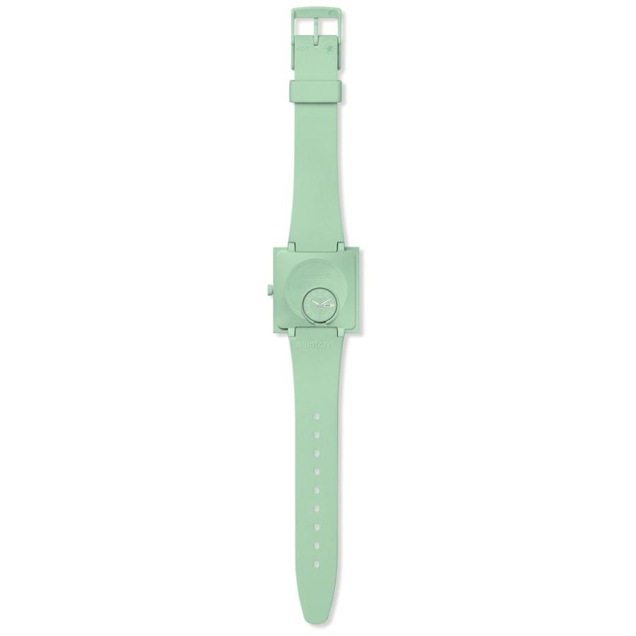 swatch スウォッチ 腕時計 メンズ レディース オリジナルズ バイオセラミック WHAT IF...MINT? SO34G701｜neel｜03