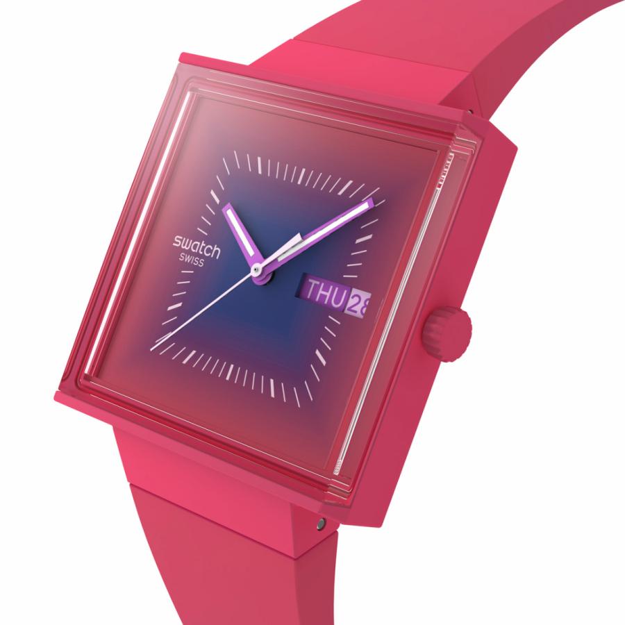 Swatch L KNIT スウォッチ 腕時計 稼働品 Swatch（スウォッチ） 腕時計 メンズ オリジナルズ ORIGINALS SQUARELY
