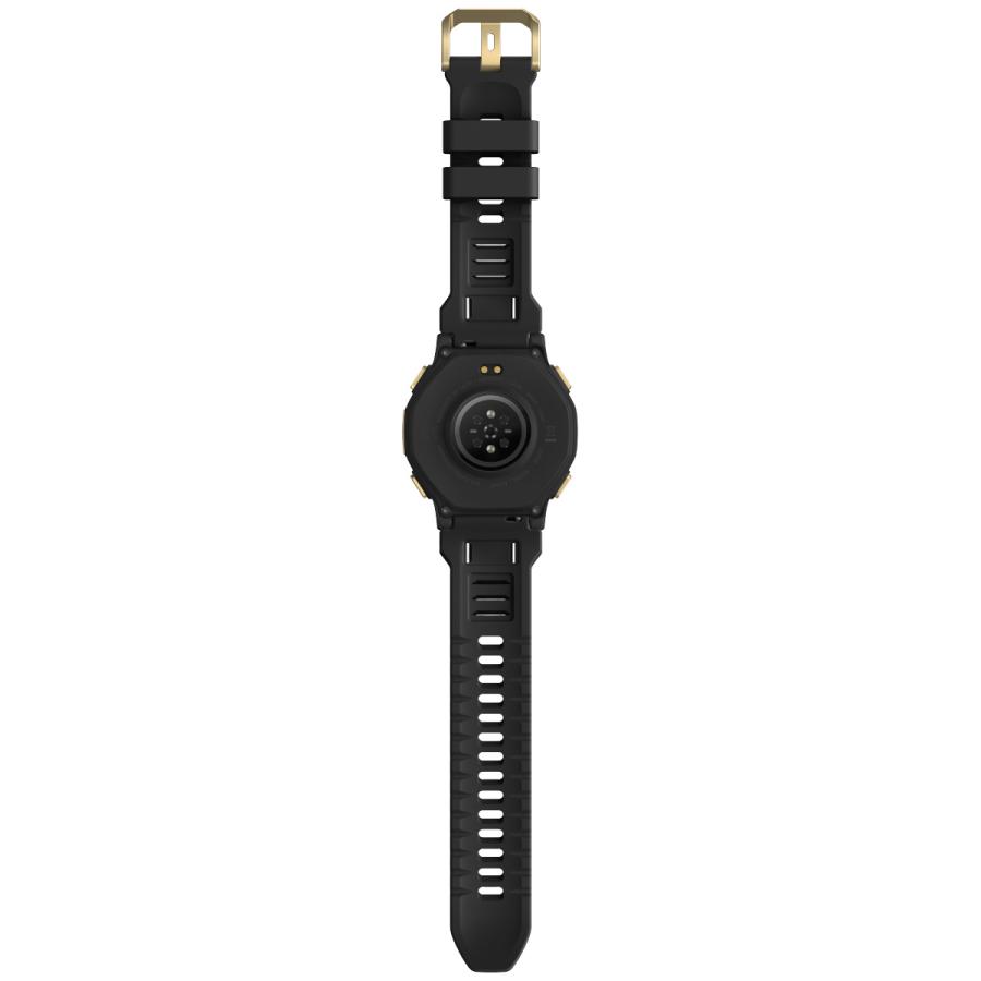 【新品】アマズフィット Amazfit 腕時計 ユニセックス SP170079-C238 T-Rex 3 Pro 44mm 充電式クォーツ ブラックxブラックゴールド デジタル表示 アマズフィット AMAZFIT スマートウォッチ T-Rex 3 Pro 44mm ブラック