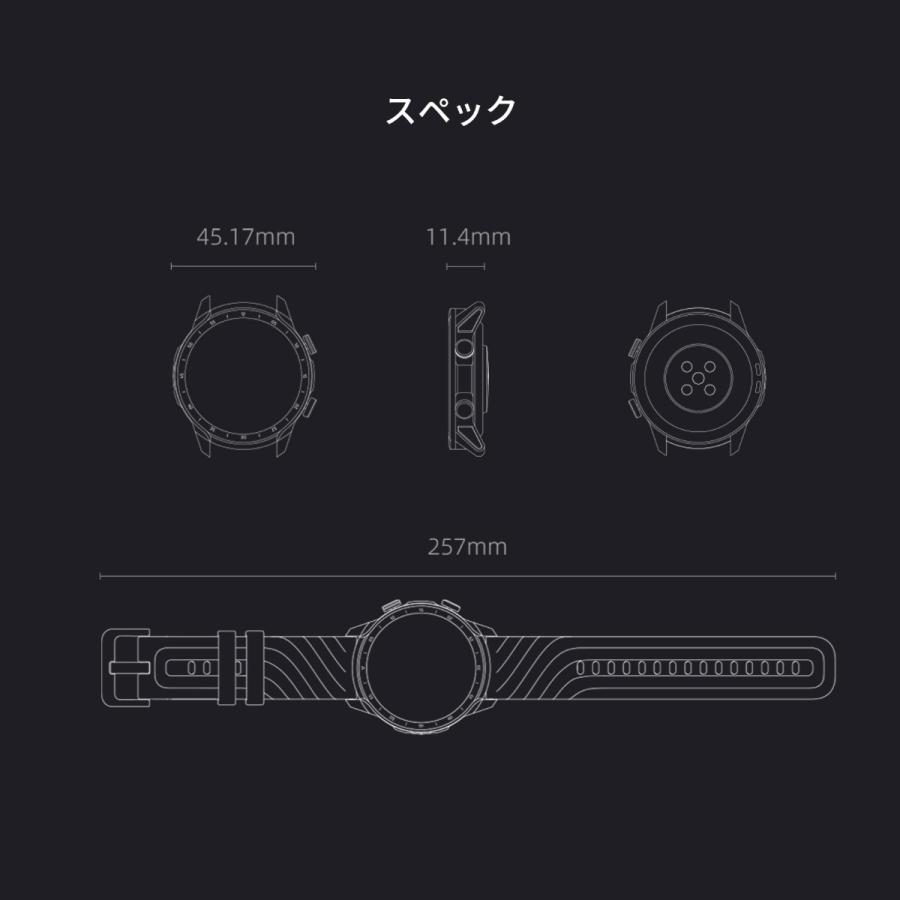 Mibro ミブロ スマートウォッチ Mibro Watch A2 SP380007-C01 腕時計