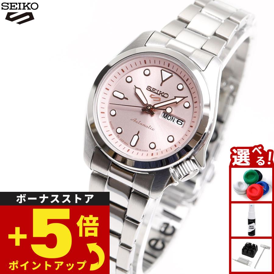 未使用品　SEIKO5 レディース　自動巻き腕時計　 SUA611K 　シルバー 未使用品 SEIKO5 レディース 自動巻き腕時計 SUA611K シルバー