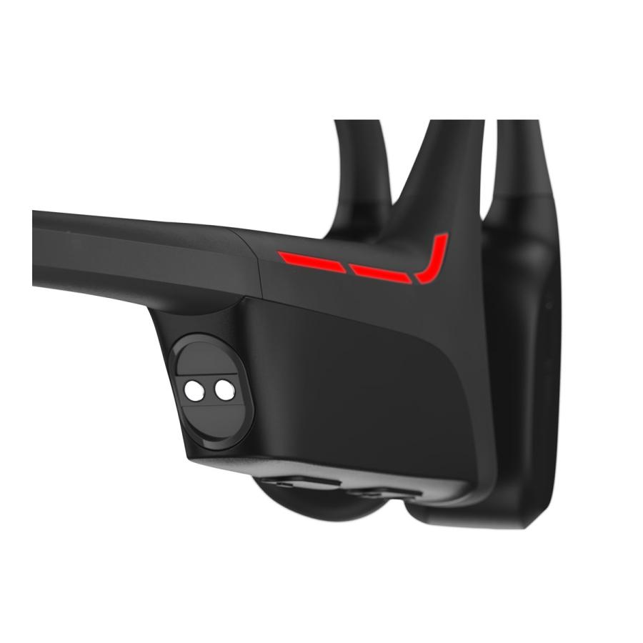 スント SUUNTO WING Black 骨伝導イヤホン ウィング オープンイヤー ヘッドホン 充電 SS050942000の画像