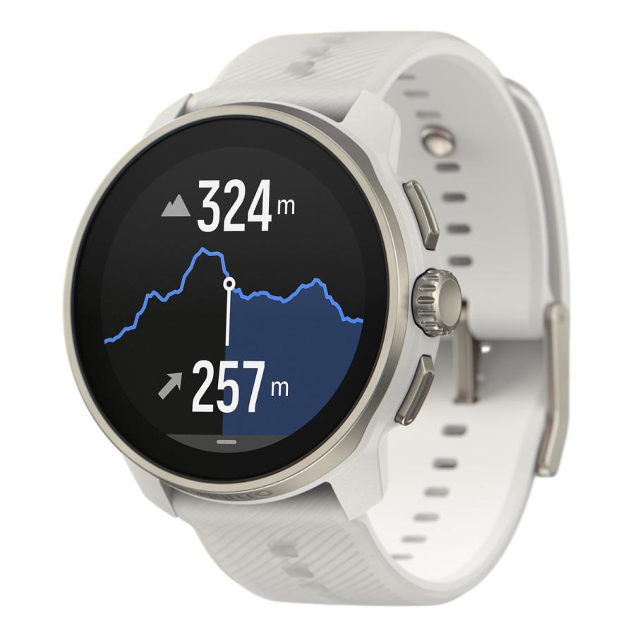 SUUNTO デジタル腕時計 グレー SUUNTO スント RACE S POWDER GRAY レース エス パウダーグレイ