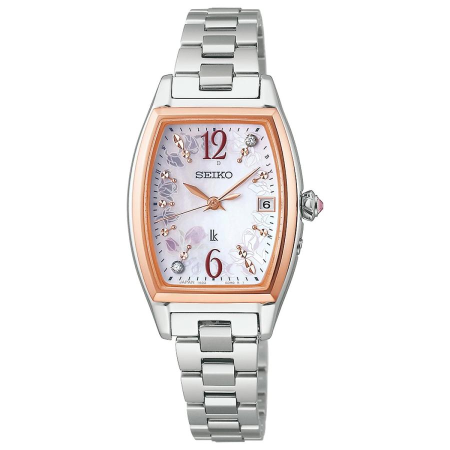 値下げ中❗セイコールキア腕時計SEIKO LUKIAレディース1F20-OBKO LUKIA （ノベルティー付き）ルキア セイコー 電波 ソーラー