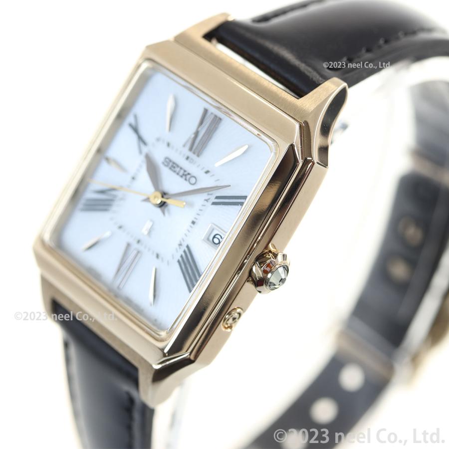 セイコー　ルキア　電波ソーラー LUKIA セイコー ルキア Grow グロウ SSVW212 レディース 腕時計