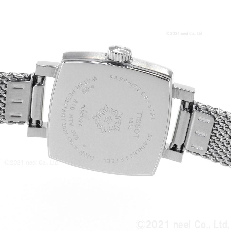 ラブリー ティソ TISSOT 腕時計 レディース スクエア T058.109.11