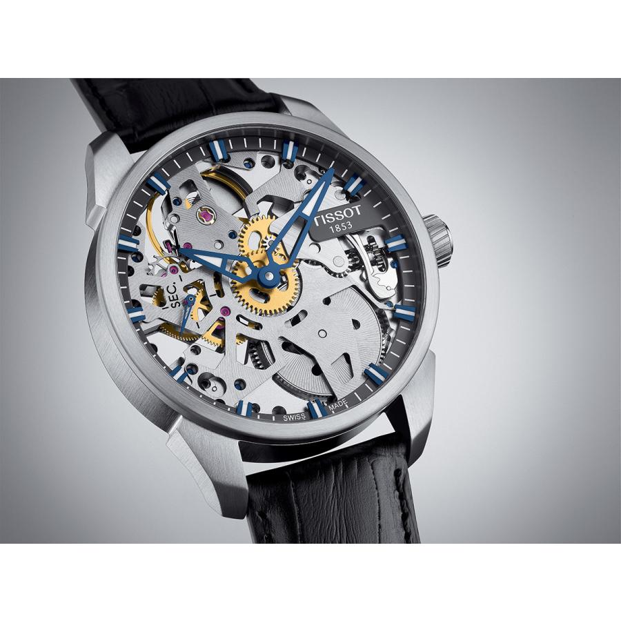 TISSOT（ティソ） 手巻き T-コンプリカシオン スケレッテ 腕時計
