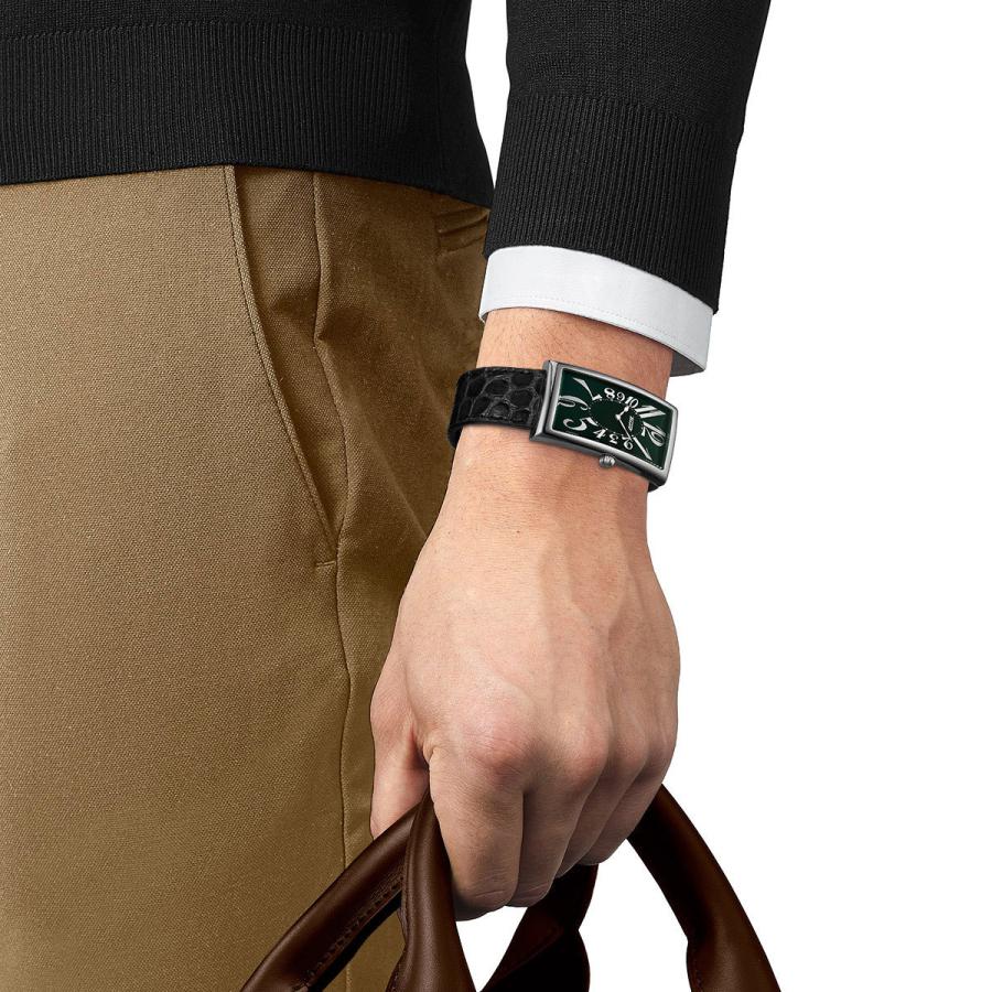 TISSOT（ティソ） ヘリテージ バナナ 限定モデル 腕時計 メンズ T117