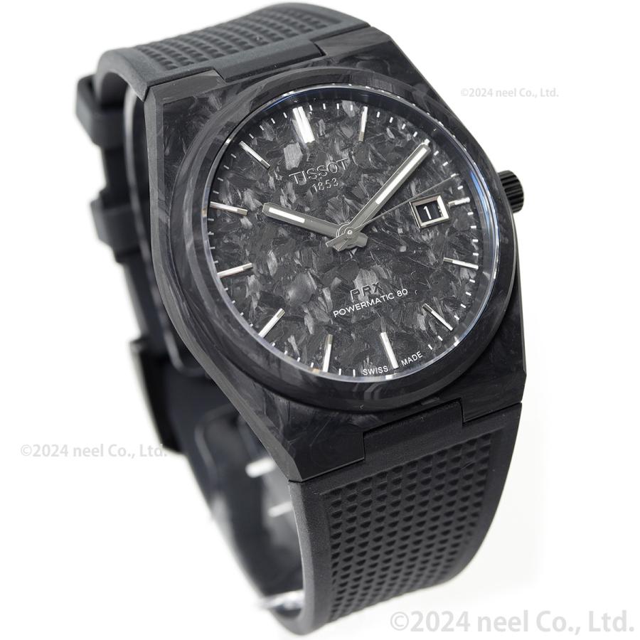TISSOT ティソ PRX パワーマティック80 40mm カーボン T137 TISSOT ティソ PRX パワーマティック80 40mm カーボン T137