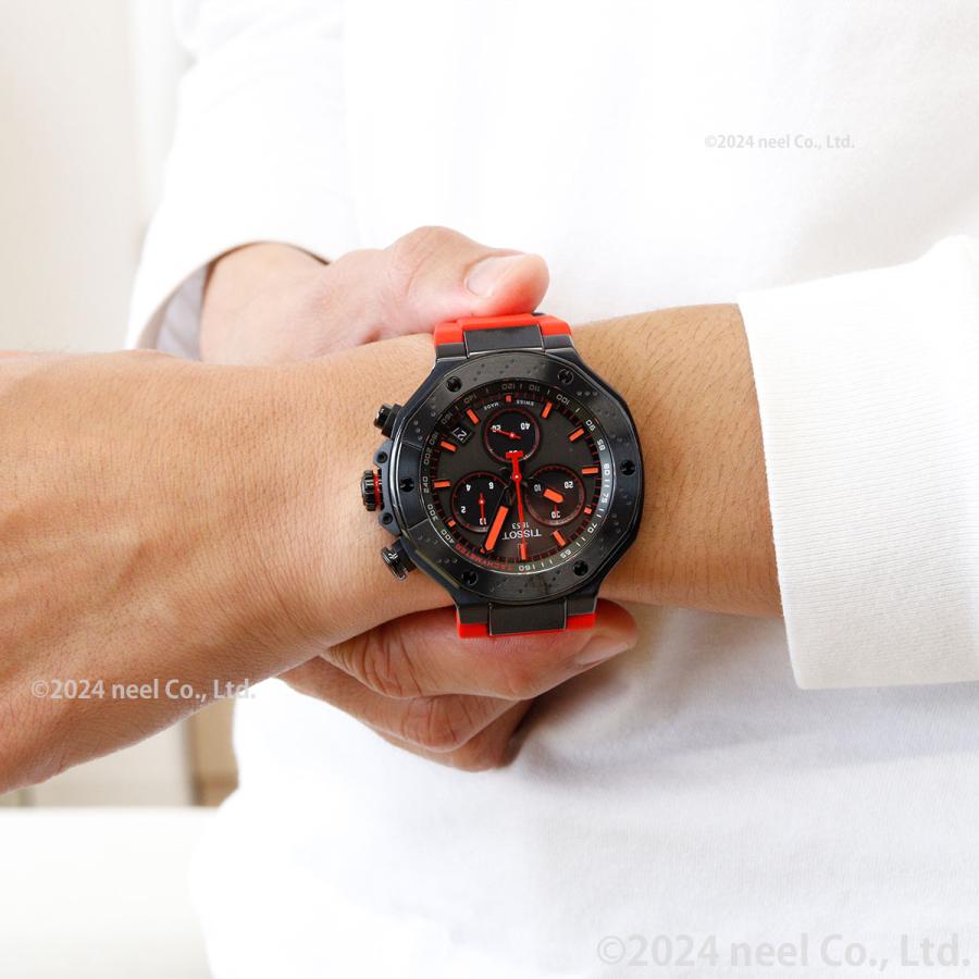 T-レース ティソ TISSOT クォーツ クロノグラフ T141.417.37.061.01