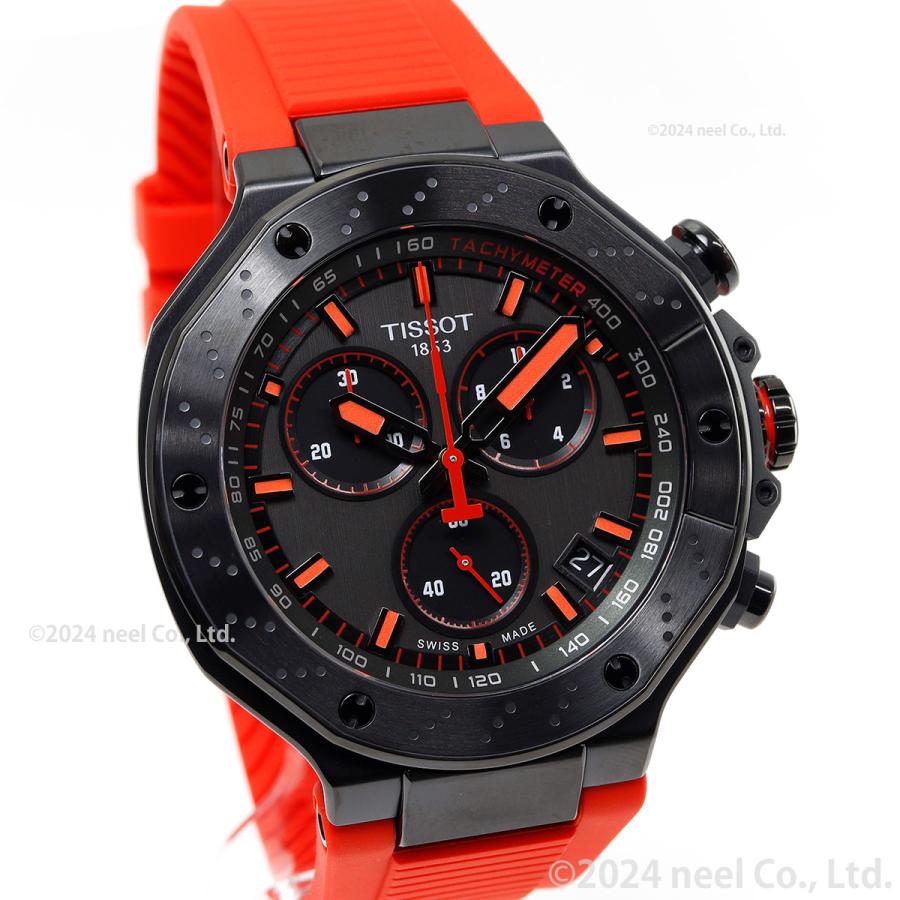 T-レース ティソ TISSOT クォーツ クロノグラフ T141.417.37.061.01