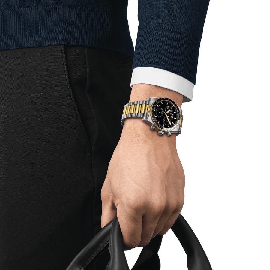 TISSOT ノベルティー付き！ティソ PR516 クロノグラフ クォーツ T149 