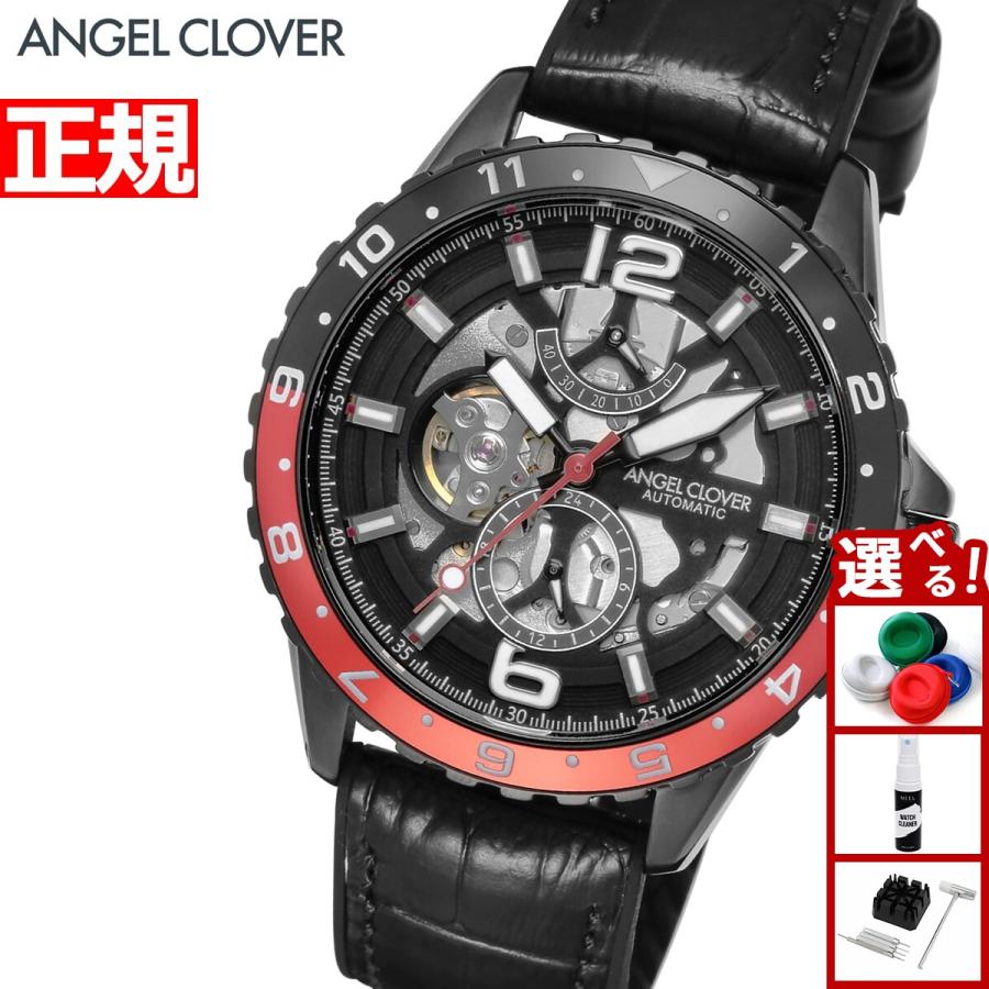 TIME CRAFT エンジェルクローバー 自動巻 腕時計 メンズ TCA45BBK-BKN 