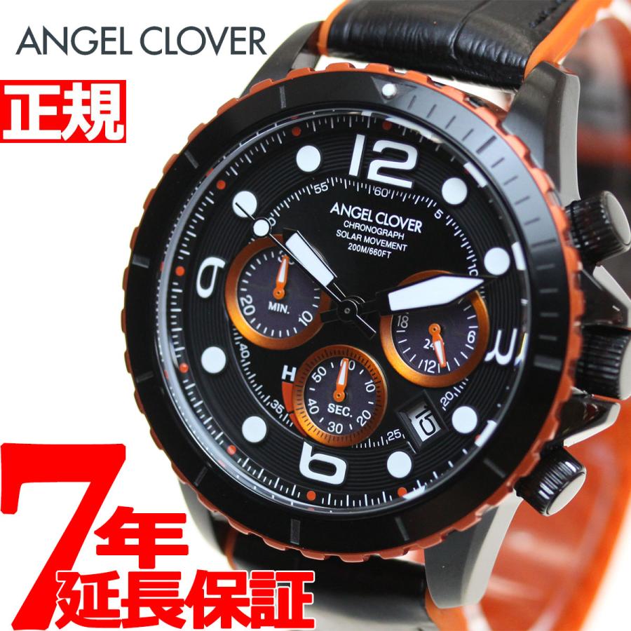 エンジェルクローバー ソーラー 腕時計 メンズ タイムクラフトダイバー  
