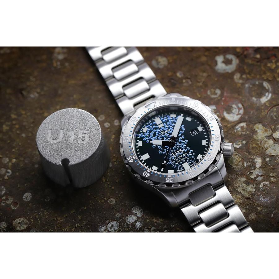 Sinn 自動巻きダイバーズウォッチ ブルー Sinn（ジン） （豪華おまけ有） U15 自動巻き 腕時計 メンズ