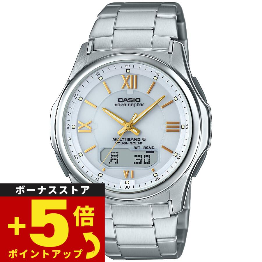 カシオ CASIO ウェーブセプター タフソーラー デジアナ 腕時計 CASIO（カシオ） 電池交換・時刻調整不要 ソーラー 電波 時計 ウェーブ