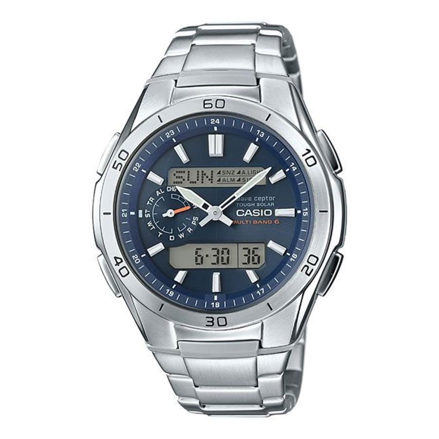 WAVE（CASIO） カシオ ウェーブセプター 電波ソーラー 腕時計 メンズ
