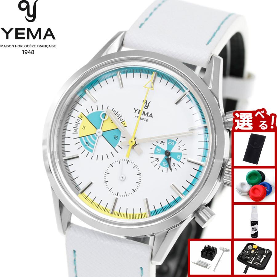 イエマ　ヨッティングラフ　クロワジエール　メカクオーツ　ＹＭＨＦ１５８３－ＢＢ ノベルティー付き）イエマ YEMA ヨッティングラフ クロワジエール メカ