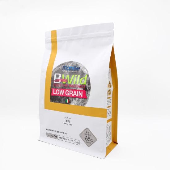 ビーワイルド B Wild ドッグフード パピー 鹿肉 ローグレイン 3kg 無