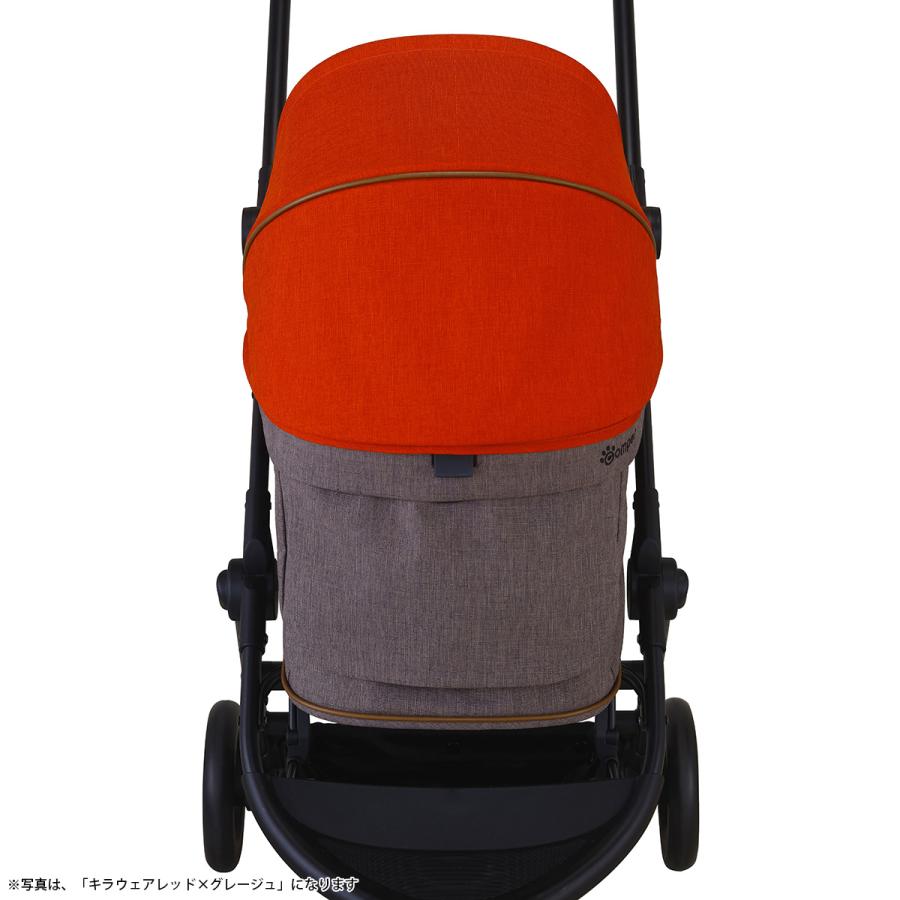 コムペット ペットカート ルルテイル マウナロアブラック×グレージュ