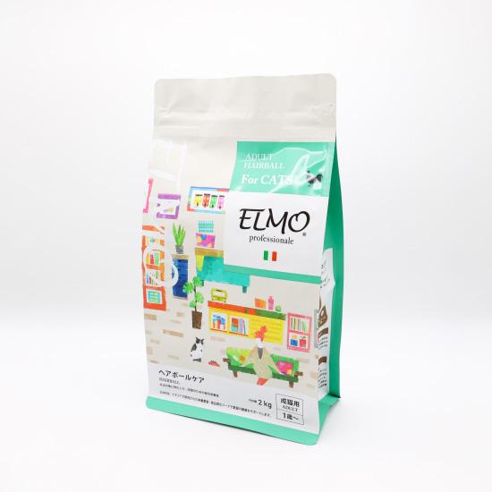 エルモ ELMO キャットフード ヘアボールケア プロフェッショナーレ 2kg×7個 無添加 成猫 ドライフードの画像