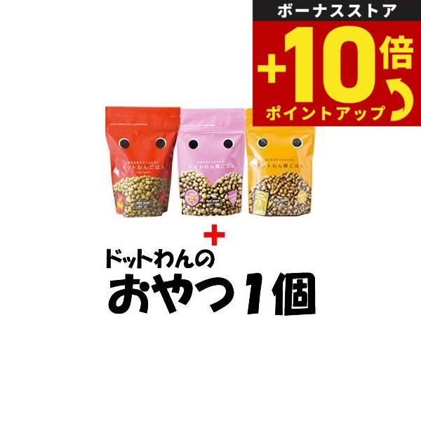 ドットわん ドットわんごはん 3種セット（ごはん、鶏ごはん、豚ごはん