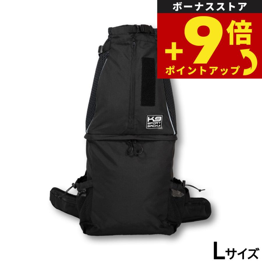 GEWALK　 ペット用キャリーリュック K9 スポーツサック ナビゲート GEWALK（ジウォーク） K9 スポーツサック ナビゲート L ブラック