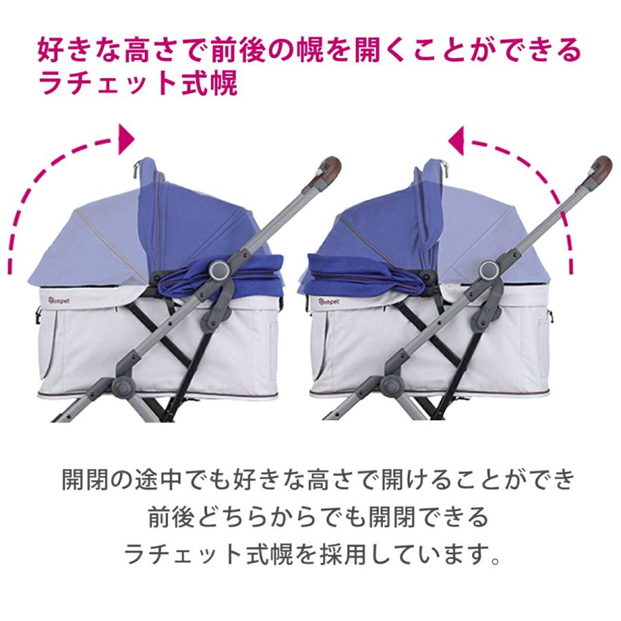 compet コムペット ペットカート ルルテイル コンビ Combi 小型犬 猫