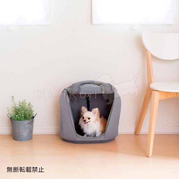 OPPO オッポ Pet Carrier muna ペットキャリア ミュナ ライトグレー 犬 猫 ペットキャリー 4WAY | テラモト | 13